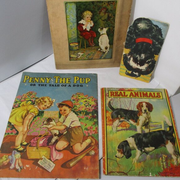 Lot of 4 Vintage 1900's  Childrens Kids Books - Picture 4 of 4